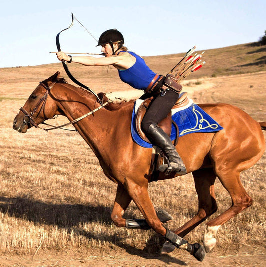 Hilary Merrill Mounted Archery Kim Hawkins