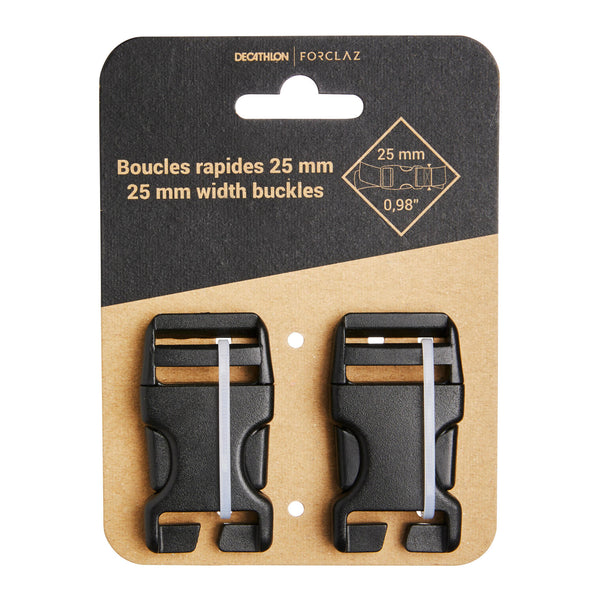 BESPORTBLE 2Pcs Backpack Buckle, Strap Buckle, Quick Release Buckle,  Replacement Fastening Buckle, Buckles for Straps, Plastic Clips for Straps