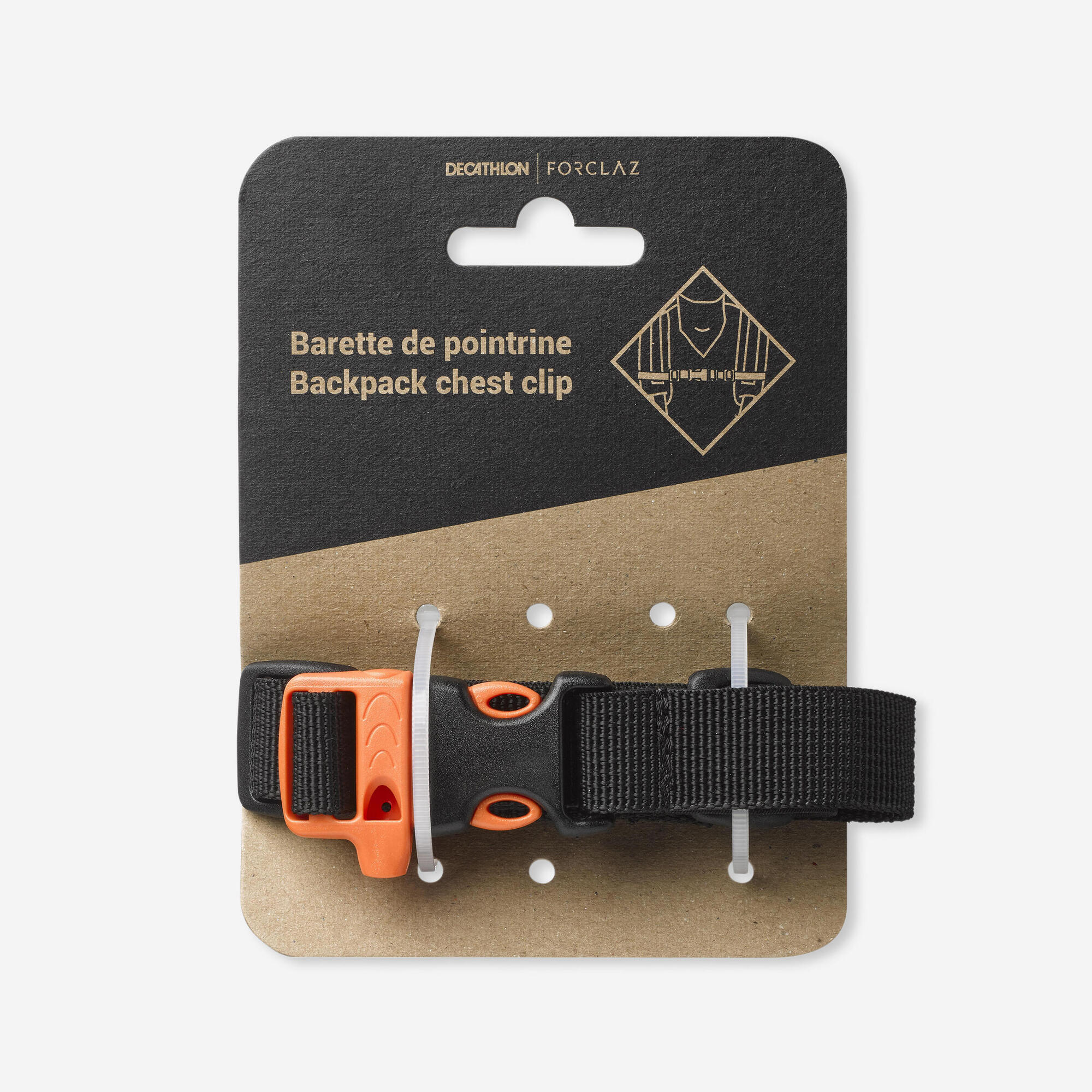belt strap for hiking backpack Forclaz Hiking Backpack Chest Strap