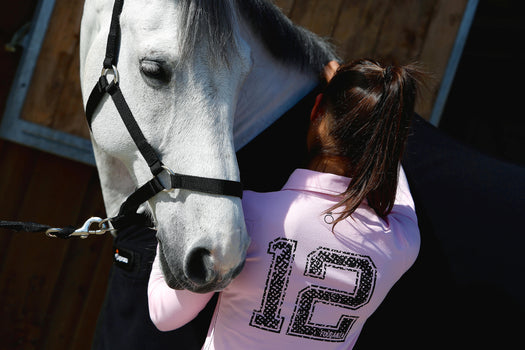 Fouganza Horseback Riding Schooling Halter for Horse and Pony, black Image 5 of 5