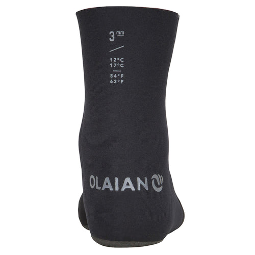 A photo of the 3 mm Neoprene Surf Sock Boots in use
