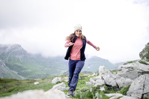 Women's Hiking Fleece Gilet - MH120, black Image 5 of 5