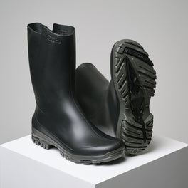 WOMEN'S LIGHTWEIGHT PVC BOOTS INVERNESS 100, Image of