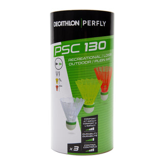 Badminton Outdoor Shuttlecock X 3, Image of