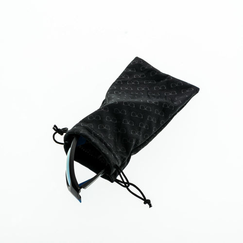 A photo of the Quechua MH120 Microfiber Cloth Glasses Case in use