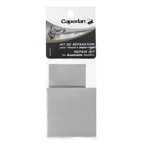 A photo of the Caperlan Wader Repair Kit in use
