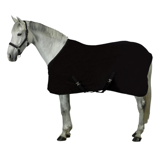 Fouganza 200 Horse Riding Horse Pony Stable Rug Polar, black Image 5 of 5
