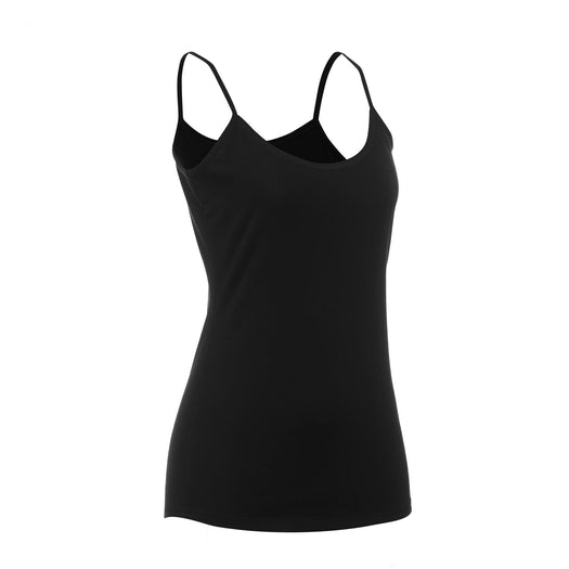 Forclaz Trek 500 Merino Wool Hiking Tank Top Women's, black Image 4 of 4