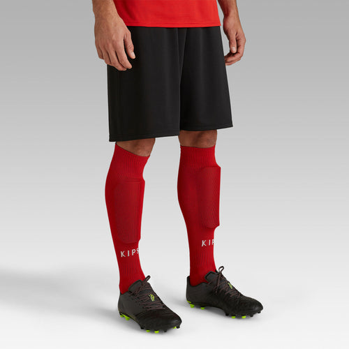 A photo of the F100 Adult Football Shorts - White in use