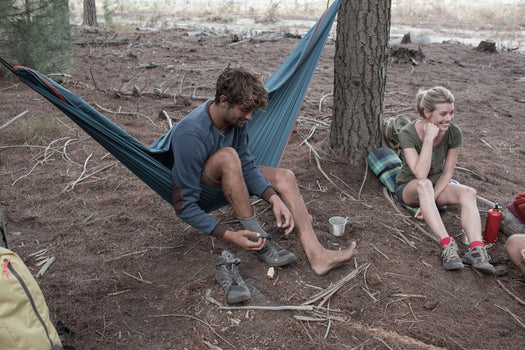 Quechua Basic 1-Person Hammock, dusty green Image 1 of 4