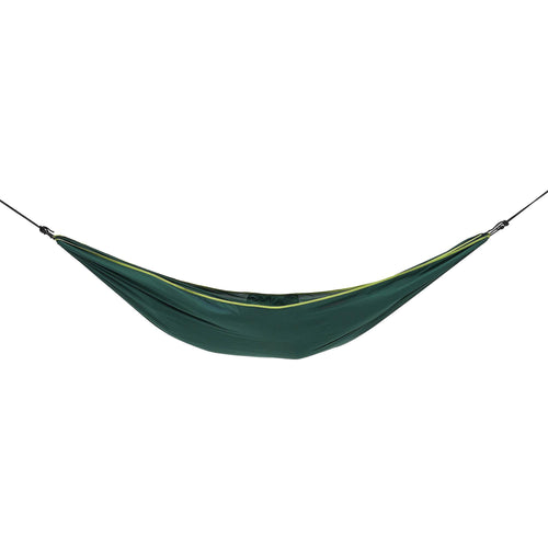 A photo of the Quechua Basic 1-Person Hammock in use