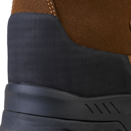 A photo of the Solognac Supertrack 500 Waterproof Boots Men's in use