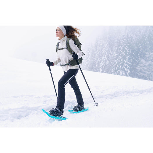 Women's Warm and Waterproof Hiking Boots - SH500 mountain MID, black Image 1 of 4