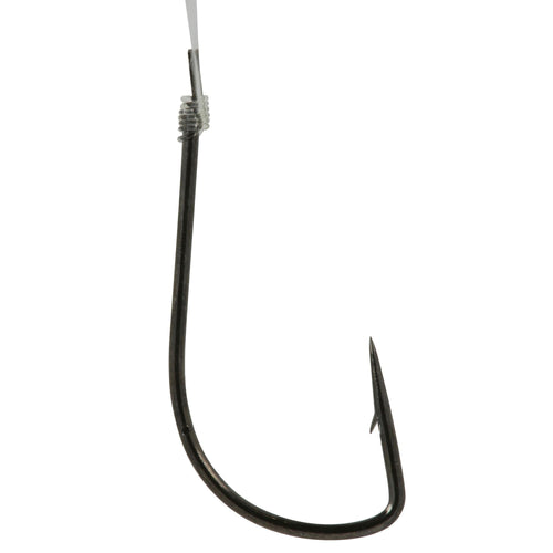 A photo of the Rigged hooks for trout fishing with a pike float in use