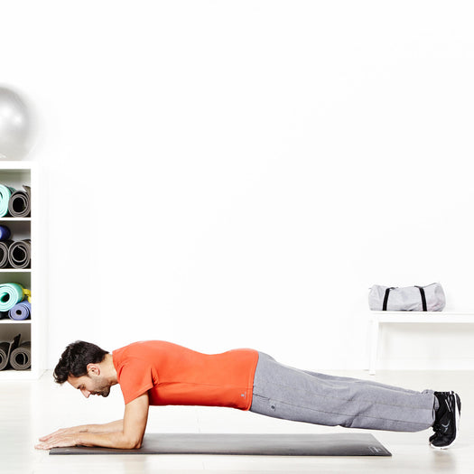 Pilates and Gentle Gym Regular-Fit T-Shirt 500, light gray Image 1 of 2