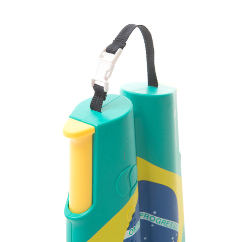 A photo of the Table Tennis Net Rollnet Adaptable - Brazil in use