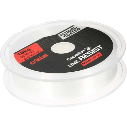 A photo of the Sea Fishing Line Line Resist Cristal 500 m in use
