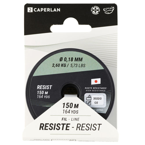 A photo of the FIL LINE RESIST GREEN 150 M in use