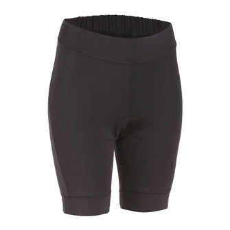 Triban 100 Padded Bibless Moisture Wicking Cycling Bike Shorts Women's, Image of