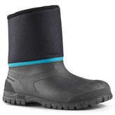 CHILDREN'S WARM WATERPROOF HIKING SNOW BOOTS- SH100 - KIDS' 8C - 4, Image of