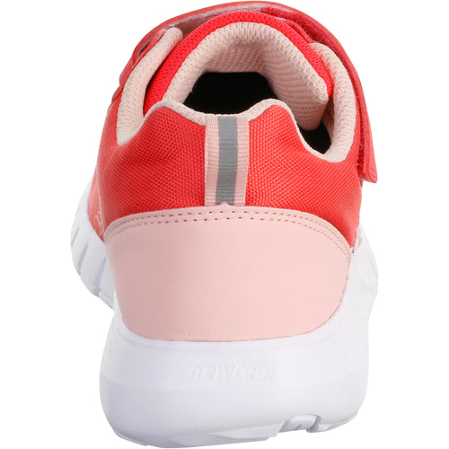 A photo of the Soft 140 Velcro Walking Shoes Kids' in use