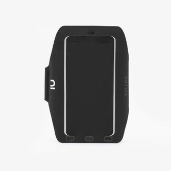 KIPRUN Women's Running Smartphone Armband - Black, Image of