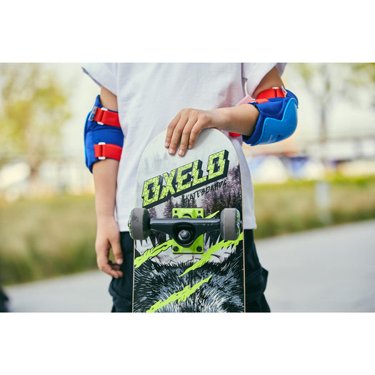 Oxelo MID5 Monkey Complete Freestyle Skateboard 31'''x7.75'', black Image 4 of 5