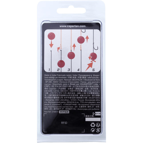 A photo of the Carp Fishing Transparent Stop Boilies in use
