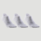 Low Sports Socks RS 500 Tri-Pack - White, Image of