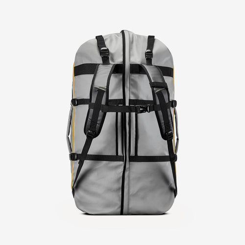 A photo of the Simond 500 Extend 80-120 L Duffel Bag in use