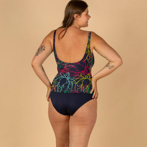 A photo of the Women's 1-Piece Body-Sculpting Swimsuit DOLI NENU in use