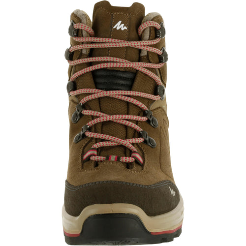 A photo of the Forclaz Trek 100 Hiking Boots Women's in use
