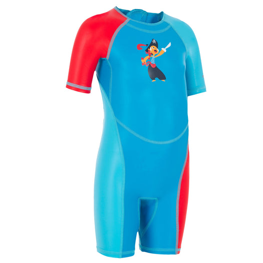 Nabaiji Kloupi Shorty Swimsuit Babies', cyan blue Image 2 of 2