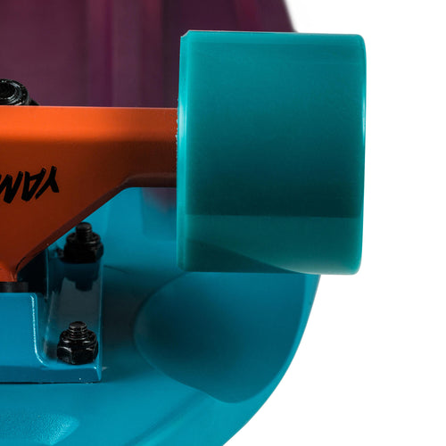 A photo of the Oxelo Big Yamba 120 Complete Cruiser Skateboard 26.8''x7.5'' in use
