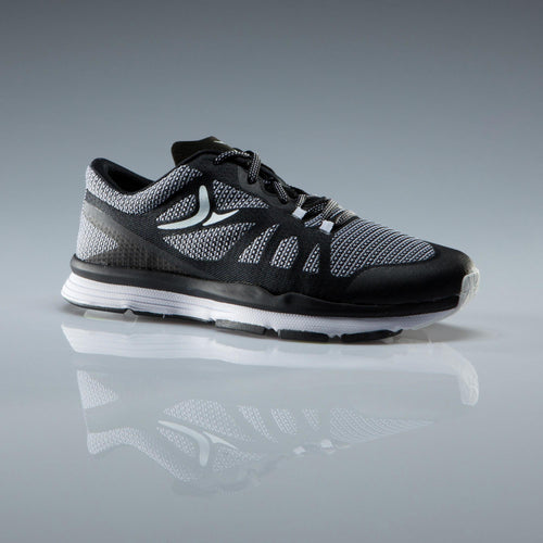 A photo of the Domyos 900 Cardio Fitness Shoes Women's in use