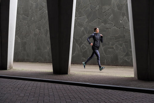 Run Warm+ Women's Running Tights, black Image 3 of 5