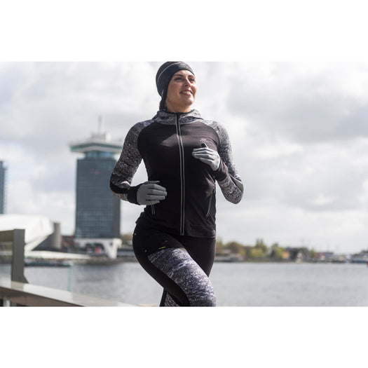Run Warm+ Women's Running Tights, black Image 2 of 5