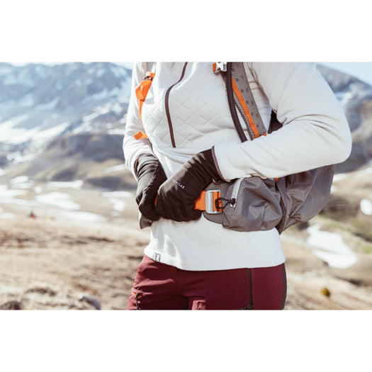 Trek 500 Stretch Backpacking Gloves, black Image 1 of 5