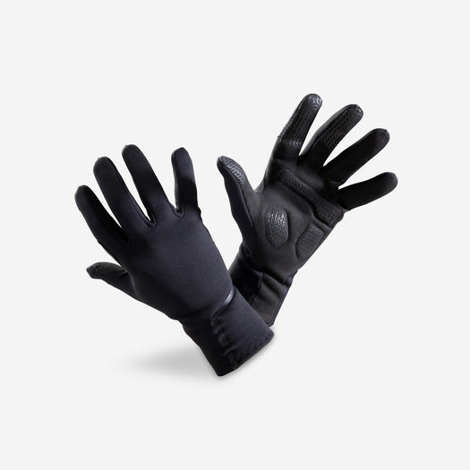 Triban 500 Road Cycling Gloves, fluoresent lime yellow Image 5 of 5