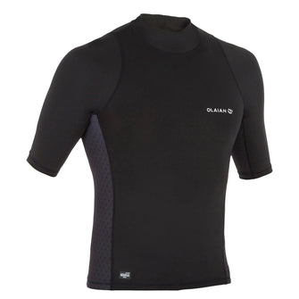 Short-Sleeved UV Rash Guard Surfing T-Shirt Men's, Image of