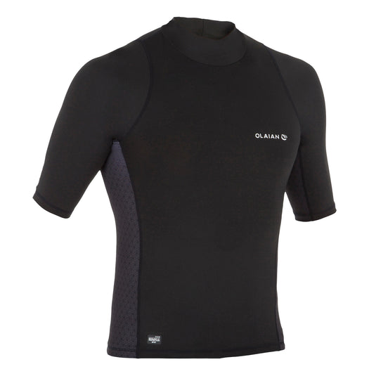 Short-Sleeved UV Rash Guard Surfing T-Shirt Men's, galaxy blue Image 7 of 9