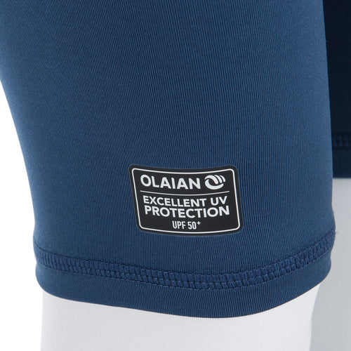 A photo of the UV Rash Guard Cropped Surf Pants Babies' in use