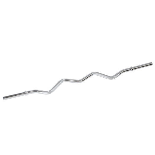 Weight Training Curl Bar 1.20 m 28 mm, light gray Image 3 of 3