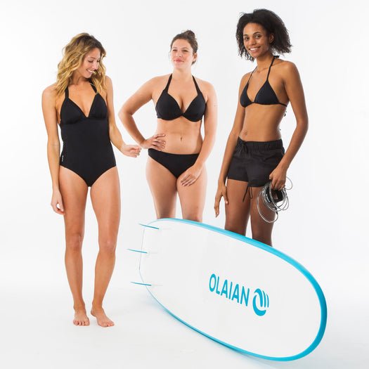 Olaian Tana Surfing Boardshorts Women's, black Image 5 of 5