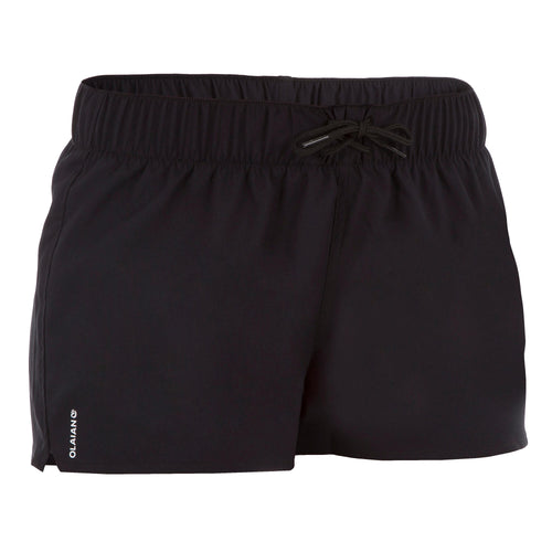 A photo of the Olaian Tana Surfing Boardshorts Women's in use