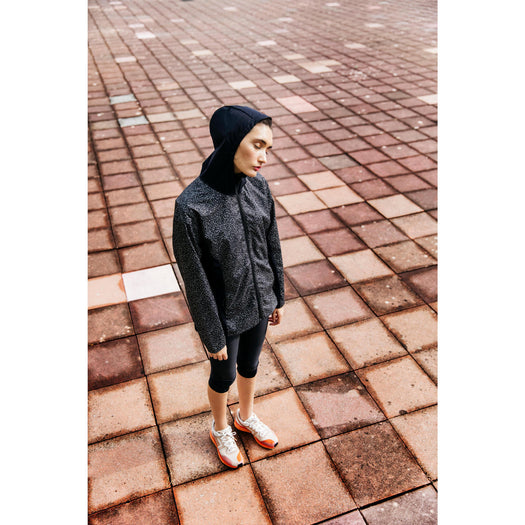 Kalenji Women's Running Rain Jacket, white Image 4 of 5