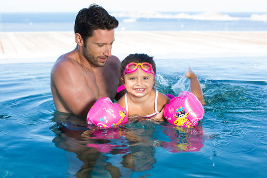 Nabaiji Swimming Armbands Kids 25-65 Pounds, pink Image 1 of 1