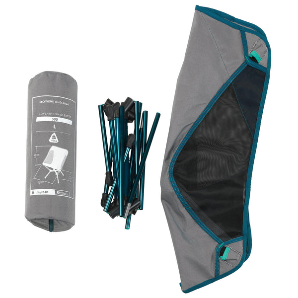 Cubiertos de camping plegables acero inoxidable Forclaz MH500 - Decathlon