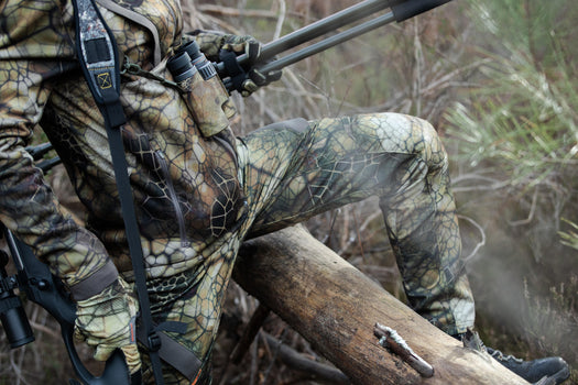 Solognac Furtiv 900D Silent Breathable Hunting Pants Men's, camo Image 1 of 3
