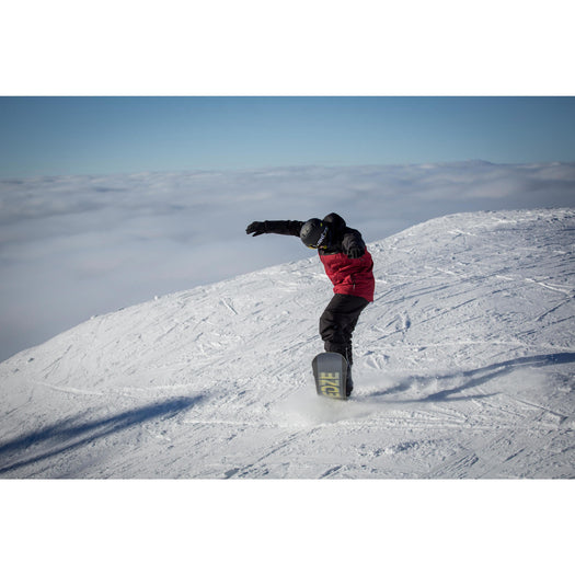 Men's Snowboarding and Skiing Jacket SNB JKT 500, black Image 4 of 5